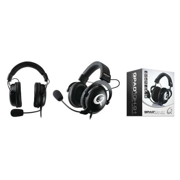 Qpad Headset Qh-91 Svart