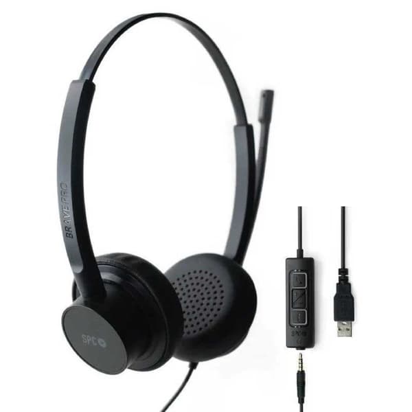 Spc Headset Brave Pro Jack 3.5 Søvfarvet