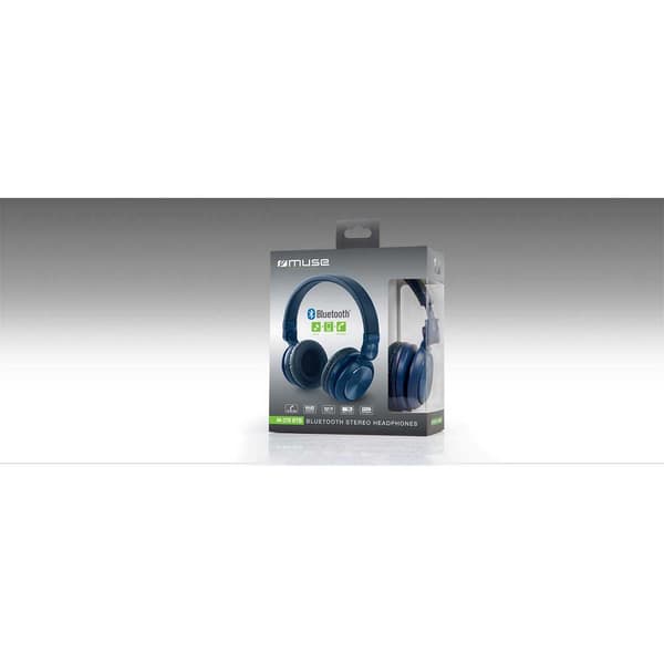 Muse Bluetooth Høretelefon M-276 Bt Blå