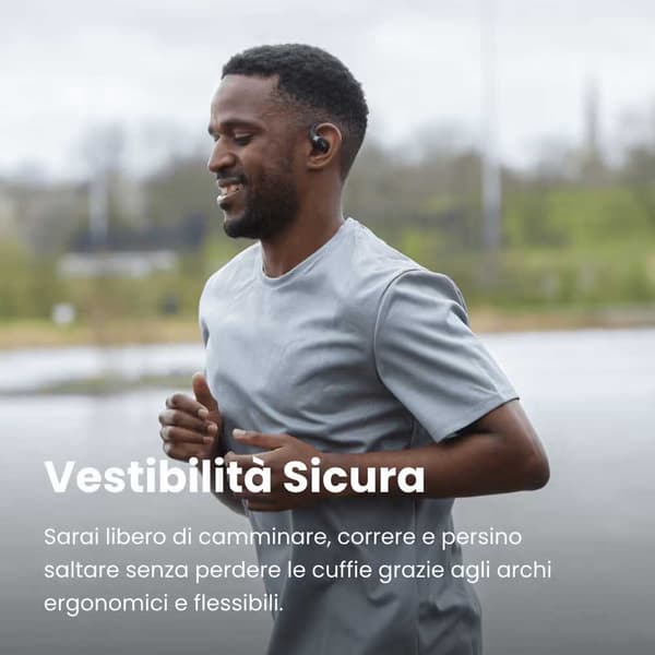 Shokz Trådløse Hovedtelefoner Open Fit Sort