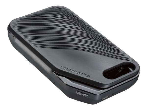 Poly Voyager 5200 UC - Headset - inuti örat - Bluetooth - trådlös, kabelansluten - USB-A via Bluetooth-adapter - svart - Certifierad för Microsoft-te