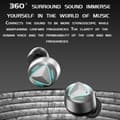 Miniatyrbild 6 av 9: MK47 Mechanical Gaming Bluetooth In-ear Headset - Silver