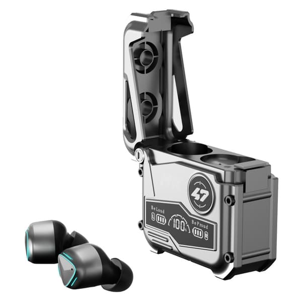 MK47 Mechanical Gaming Bluetooth In-ear Headset - Grå