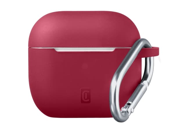 Cellularline BOUNCEAIRPODS3R, Boks, Silikone, Rød