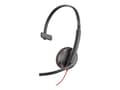 Miniatyrbild 2 av 5: Poly Blackwire 3210 - Blackwire 3200 Series - headset - på örat - kabelansluten - USB-C - svart - UC-certifierad