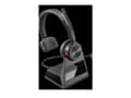 Pikkukuva 1 / 5: Poly Savi 7210 Office - Savi 7200 Series - kuulokkeet - on-ear - DECT - langaton - aktiivinen melunvaimennus - musta