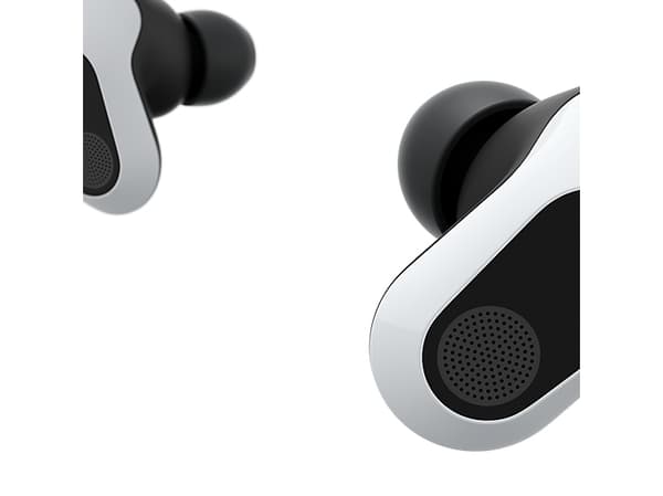 Sony INZONE Buds - True wireless-hodetelefoner med mikrofon - i øret - Bluetooth / radio - aktiv støydemping - USB-C via Bluetooth-adapter - hvit