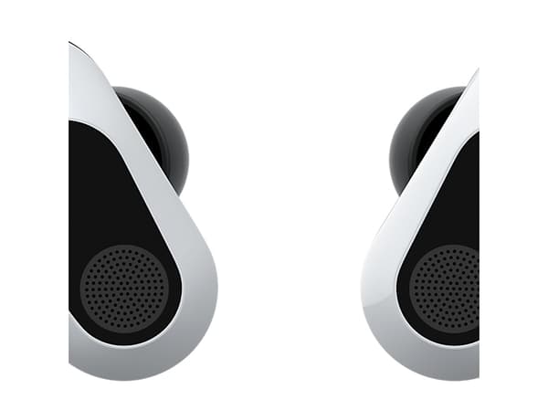 Sony INZONE Buds - True wireless-hodetelefoner med mikrofon - i øret - Bluetooth / radio - aktiv støydemping - USB-C via Bluetooth-adapter - hvit