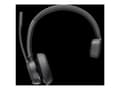 Miniatyrbild 5 av 5: Poly Voyager 4310-M - Voyager 4300 UC series - headset - på örat - Bluetooth - trådlös, kabelansluten - USB-C - svart - Certifierad för Microsoft-tea