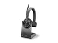 Miniatyrbild 2 av 5: Poly Voyager 4310-M - Voyager 4300 UC series - headset - på örat - Bluetooth - trådlös, kabelansluten - USB-C - svart - Certifierad för Microsoft-tea