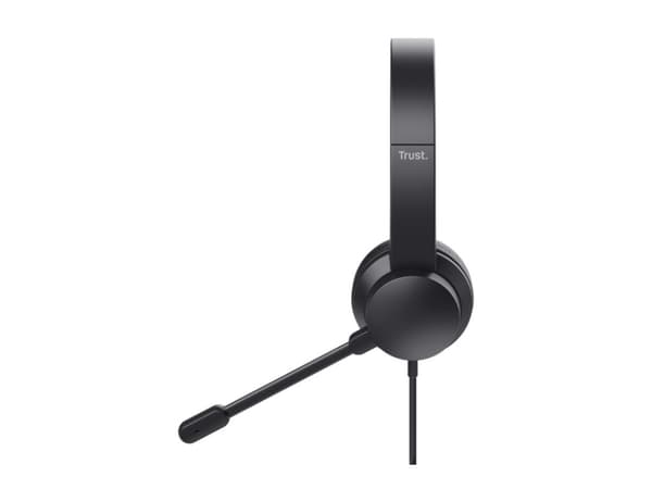 Trust HS-201 - Headset - på örat - kabelansluten - USB-A - svart