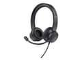 Miniatyrbild 1 av 5: Trust HS-201 - Headset - på örat - kabelansluten - USB-A - svart