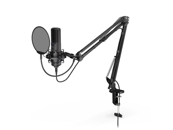 KRUX Esper 1000, Bordmikrofon, 20 - 20000 Hz, 16 bit, 48 kHz, Kardioide, Koblet med ledninger (ikke trådløs)
