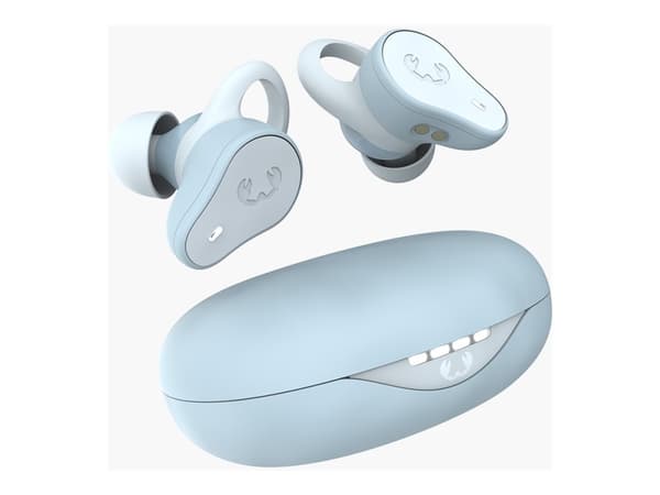 Fresh 'n Rebel Twins Move - True wireless-hörlurar med mikrofon - öronknopp - Bluetooth - dusky blue