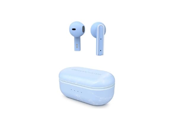 Energy Sistem Senshi Eco, True Wireless Stereo (TWS), 20 - 20000 Hz, Samtale/Musikk/Sport/Hverdag, 42 g, Hodesett, Lyseblå