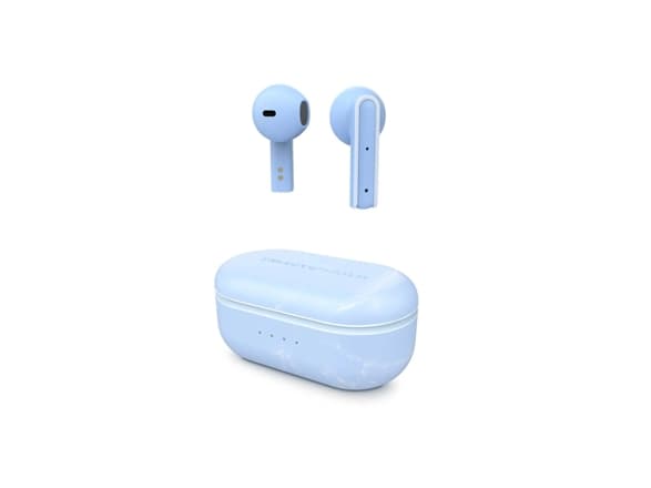 Energy Sistem Senshi Eco, True Wireless Stereo (TWS), 20 - 20000 Hz, Samtale/Musikk/Sport/Hverdag, 42 g, Hodesett, Lyseblå