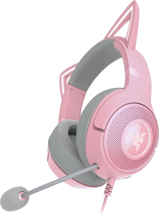 Razer Kraken Kitty V2 Gaming Headset, Rosa