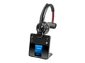 Miniatyrbild 2 av 5: Poly Savi 8410 Office - Savi 8400 series - headset - på örat - DECT / Bluetooth - trådlös - svart - Certifierad för Microsoft-teams