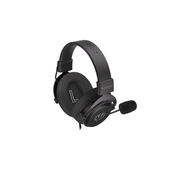Hovedtelefoner med mikrofon Endorfy EY1A003 Sort
