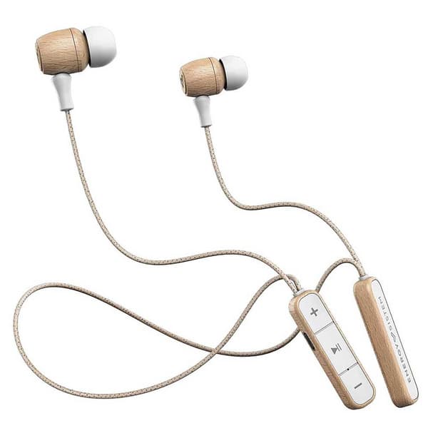 Energy Sistem Bluetooth-hovedtelefoner Beech Wood Gylden