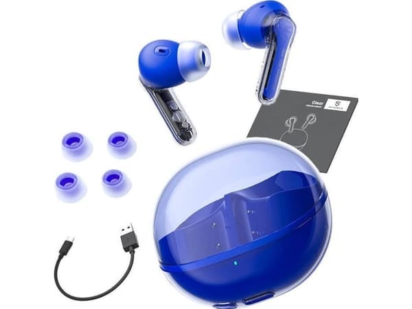 Earphones TWS Soundpeats Clear (Blue)