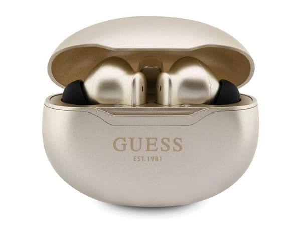 Guess Bluetooth-kuulokkeet GUTWST50ED TWS + telakointiasema kultainen/kultainen Klassinen EST