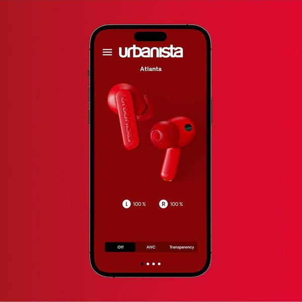 Urbanista Ægte Trådløse Hovedtelefoner Atlanta Blå