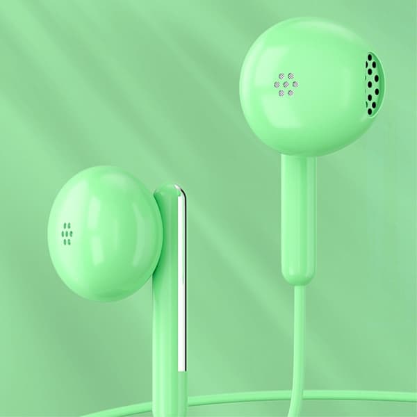 TIANSTON 3,5 mm AUX in-ear hovedtelefoner ledning med mikrofon
