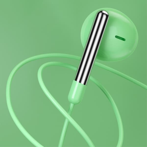 TIANSTON 3,5 mm AUX in-ear hovedtelefoner ledning med mikrofon