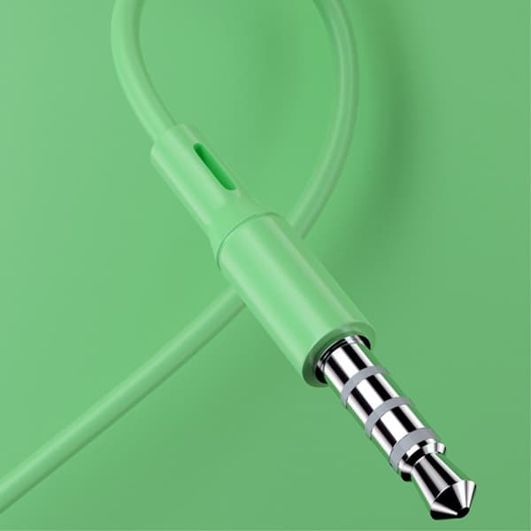 TIANSTON 3,5 mm AUX in-ear hovedtelefoner ledning med mikrofon
