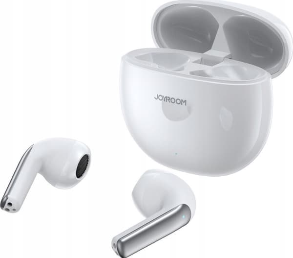 Joyroom Jpods Series JR-PB1 TWS ENC IPX4 trådlösa hörlurar - vit