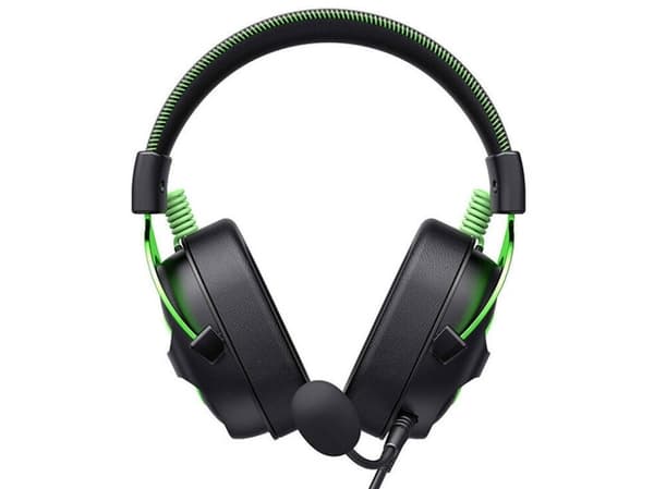 Havit H2002E - gaming headphones, black and green