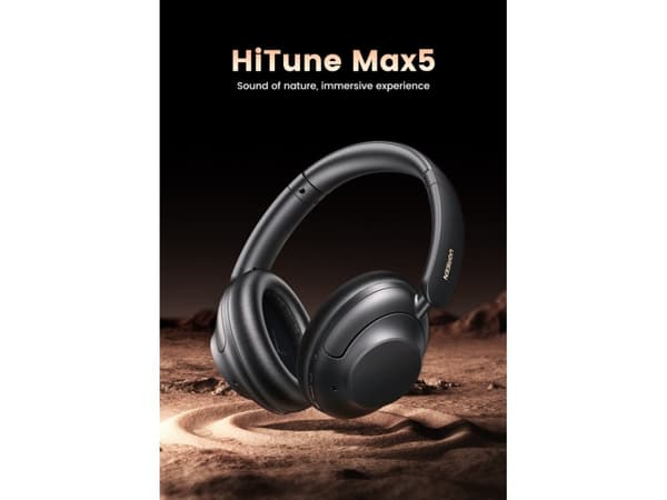Ugreen HiTune Max5, Ledning & Trådløs, Samtaler/musikk, Hodesett, Sort