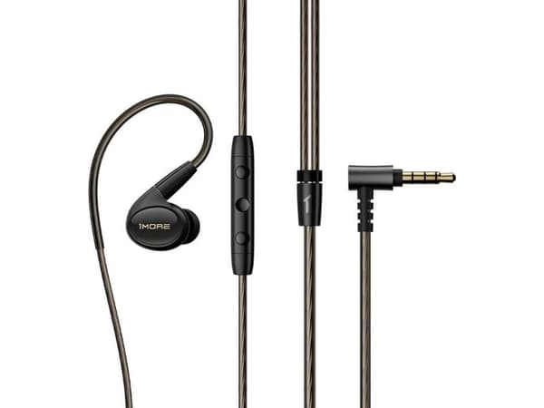 1More P50, Wired, Calls/Music, 20 - 40000 Hz, 21 g, Headset, Black