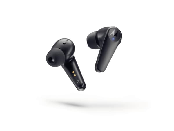 Motorola Moto Buds 600 ANC, True Wireless Stereo (TWS), Samtaler/Musikk/Sport/Hverdag, Headset, Svart