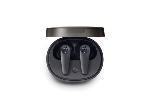 Motorola Moto Buds 600 ANC, True Wireless Stereo (TWS), Samtaler/Musikk/Sport/Hverdag, Headset, Svart