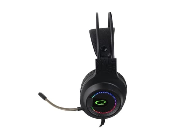 Esperanza EGH7100 Hovedtelefoner med mikrofon Hovedbånd Sort