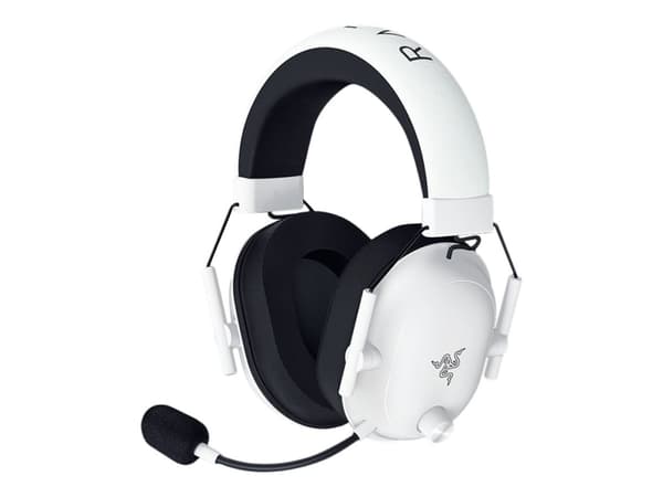 Razer BlackShark V2 HyperSpeed - Hodesett - full størrelse - Bluetooth / 2,4 GHz radiofrekvens - trådløs, kablet - USB-A, USB-C via Bluetooth-adapter
