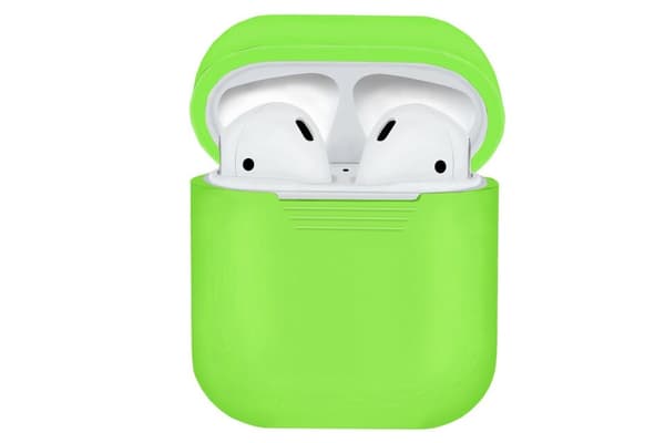 Beskyttelsesetui i silikone til Apple Airpods, Grøn