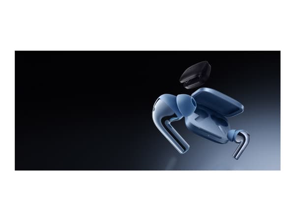 OnePlus Buds 3 - Langattomat korvakuulokkeet mikrofonilla - in-ear - Bluetooth - aktiivinen melunvaimennus - upean sininen