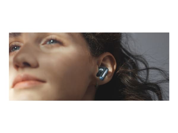 OnePlus Buds 3 - Langattomat korvakuulokkeet mikrofonilla - in-ear - Bluetooth - aktiivinen melunvaimennus - upean sininen