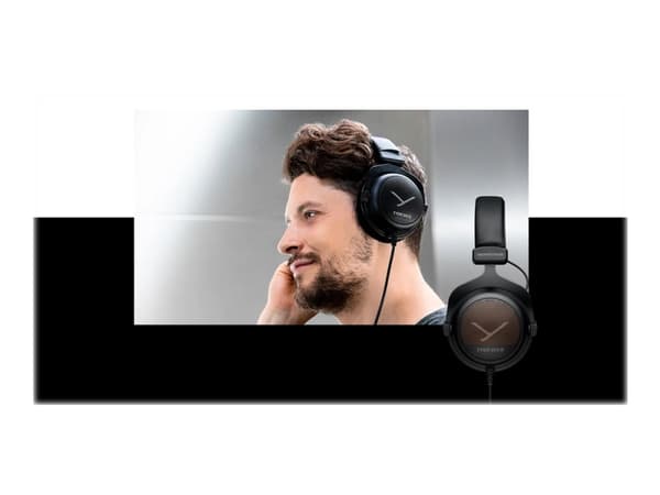 beyerdynamic TYGR 300 R - Gaming - hörlurar - fullstorlek - kabelansluten - 3,5 mm kontakt