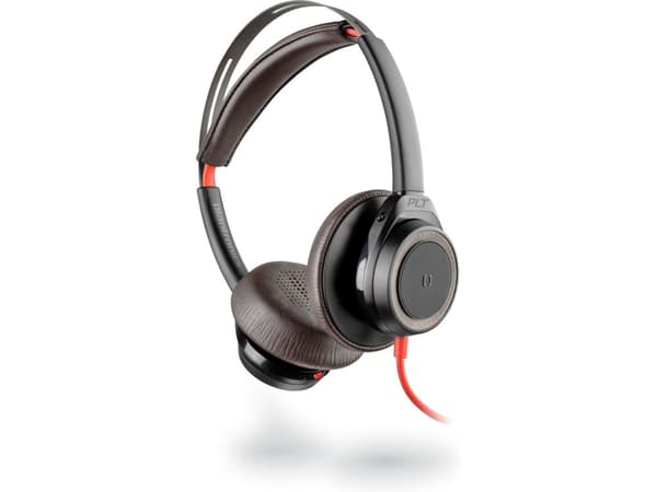 POLY 7S4M8AA, Kabel, Business/Everyday, Headset, Svart