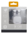 Miniatyrbild 5 av 5: Streetz T200 True Wireless in-ear, dual earbuds, charge case, white