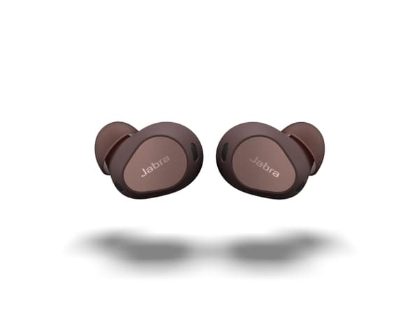 Jabra Elite 10 - True wireless-hodetelefoner med mikrofon - i øret - Bluetooth - aktiv støydemping - kakao
