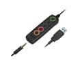 Miniatyrbilde 5 av 5: Axtel VOICE UC28-35 stereo USB-A, Koblet med ledninger (ikke trådløs), Kontor/kundesenter, Hodesett, Sort