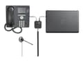 Miniatyrbild 5 av 5: Poly EncorePro 530 - EncorePro 500 series - headset - inuti örat - kabelansluten - Quick Disconnect - svart - UC-certifierad, Certifierad för Skype f