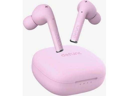 DeFunc-hodetelefoner DeFunc Bluetooth 5.2 True Entertainment-hodetelefoner trådløse rosa/rosa 71537