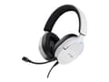 Miniatyrbild 1 av 5: Trust GXT 490W FAYZO - Headset - 7.1-kanals - fullstorlek - kabelansluten - USB-A - vit