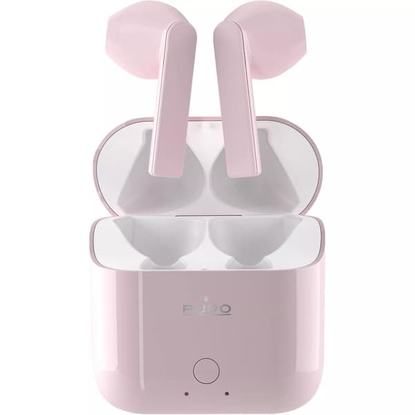 Puro ICON POD, Bluetooth-høretelefoner m/opladningsetui, Rose